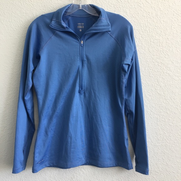 Nike Jackets & Blazers - Nike Dri-Fit Periwinkle Pullover Athletic Jacket
